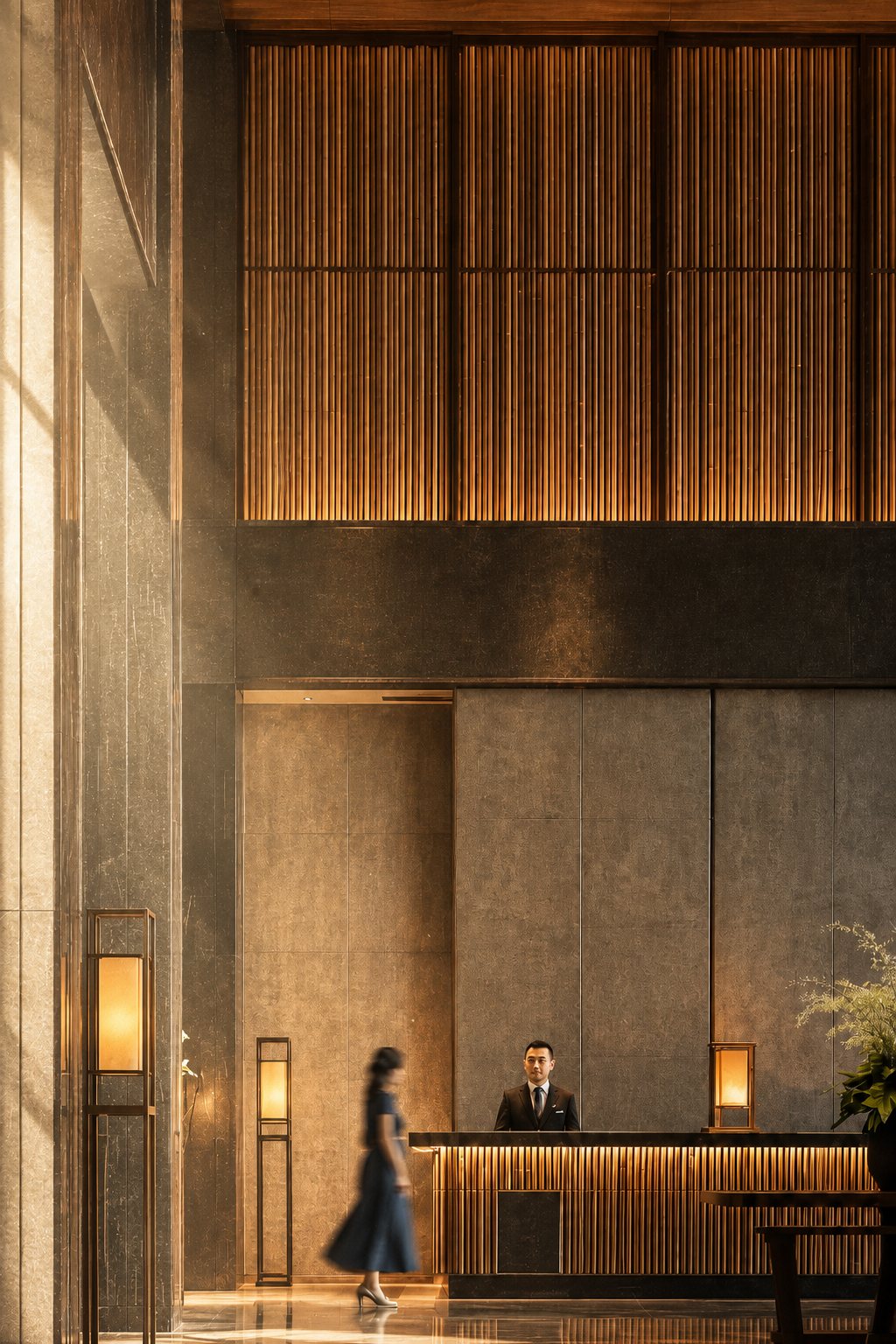 Pre-opening front desk team