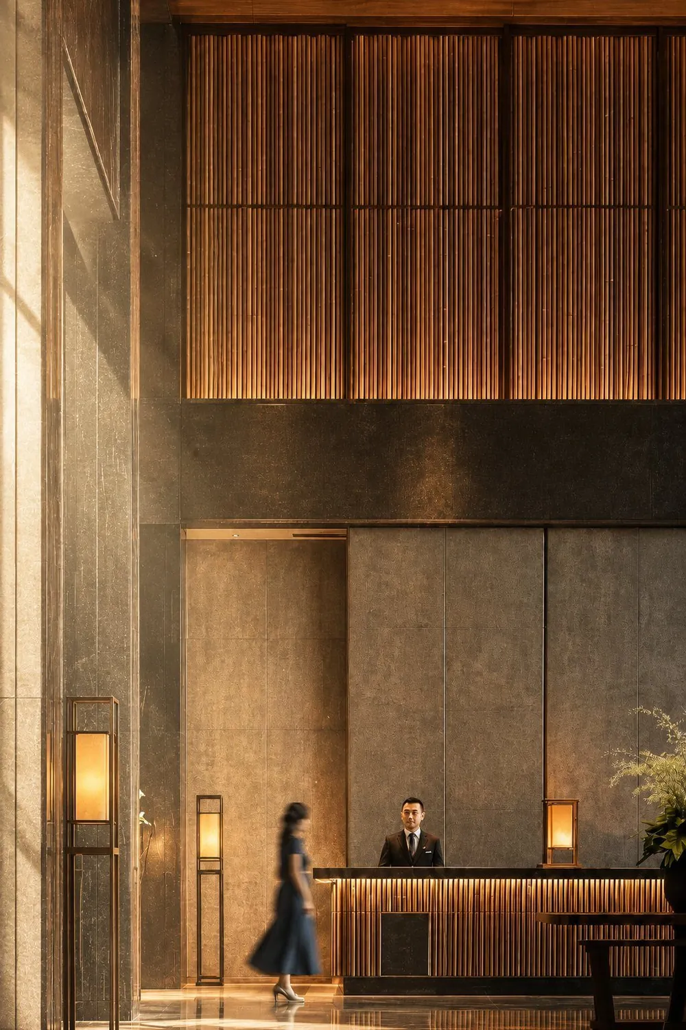 Pre-opening front desk team
