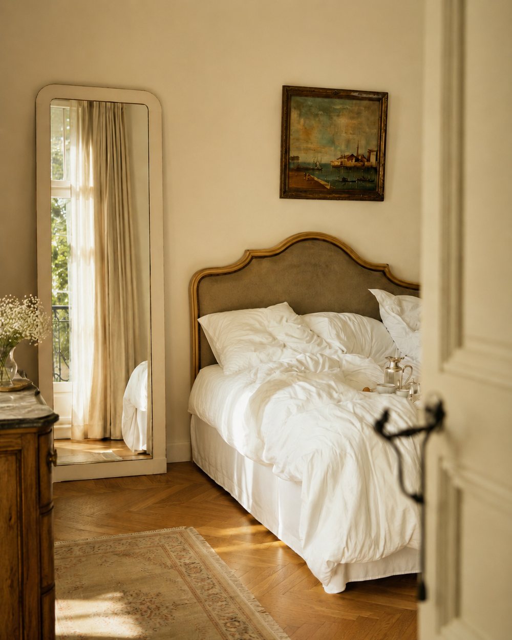 Service character — the room finished with intent